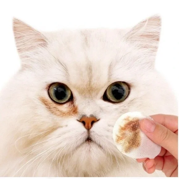 130x Eye Wipes for Dogs & Cats – Tear Stain Cleaner – Pet Grooming Pads - Picture 2 of 7